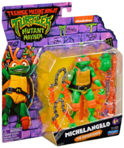 shop Turtles Mutant Mayhem figur - Michelangelo af Turtles - online shopping tilbud rabat hos shoppetur.dk