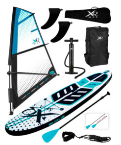 shop XQ Max sail SUP - Blå/hvid/sort af XQ Max - online shopping tilbud rabat hos shoppetur.dk