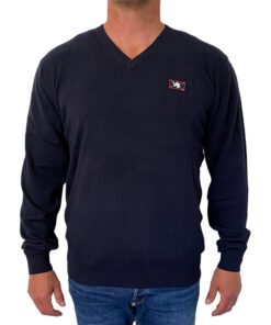 Sweatshirt Wilford Knit fra Vinson Camp i Dark Sapphire billigt køb tilbud online shopping