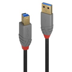 Lindy 0.5m USB 3.2 Type A to B køb billigt online shopping tilbud