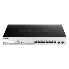 D-Link 10-Port Gigabit PoE+ Smart køb billigt online shopping tilbud