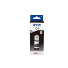 Epson 104 EcoTank Black ink bottle køb billigt online shopping tilbud