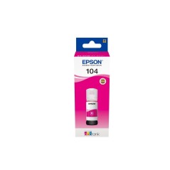 Epson 104 EcoTank Magenta ink bottle køb billigt online shopping tilbud