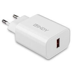 Lindy 18W USB Type A Charger køb billigt online shopping tilbud