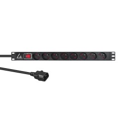 Lanview 19'' rack mount power strip