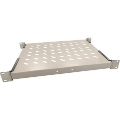 Lanview 1U 19" D 600MM FIXED SHELF køb billigt online shopping tilbud