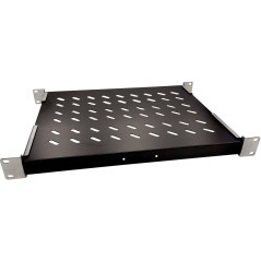 Lanview 1U 19" D 600MM FIXED SHELF køb billigt online shopping tilbud