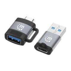 Manhattan 2-Piece Set: Usb-C To Usb-A køb billigt online shopping tilbud