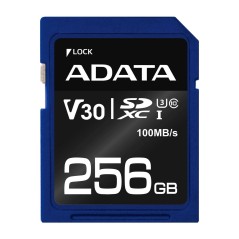 ADATA 256GB SDXC UHS-I U3 V30S køb billigt online shopping tilbud