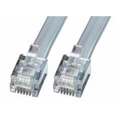 Lindy 2m RJ12 Cable 6P6C køb billigt online shopping tilbud