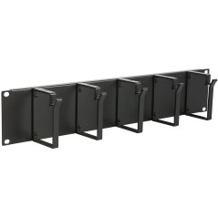 Lanview 2U 19" CABLE ORGANIZER PANEL