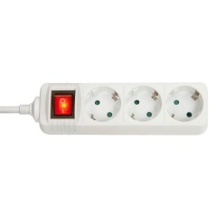 Lindy 3-Way Schuko Mains Power køb billigt online shopping tilbud