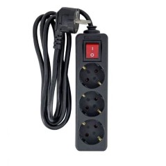 MicroConnect 3-way Schuko Power Strip køb billigt online shopping tilbud