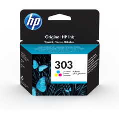 HP 303 Tri-Color Original Ink køb billigt online shopping tilbud