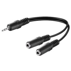 MicroConnect 3.5mm Minijack Y Cable