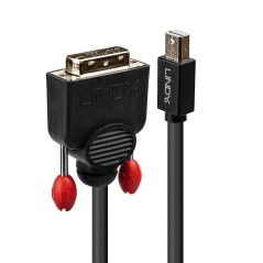 Lindy 3m Mini DisplayPort to DVI køb billigt online shopping tilbud