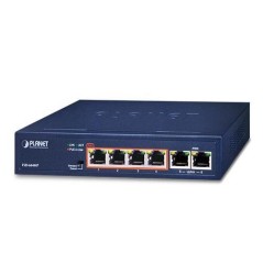 Planet 4-Port 10/100TX 802.3at POE + køb billigt online shopping tilbud