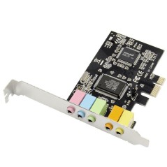 MicroConnect 5.1 Channels PCIe sound card køb billigt online shopping tilbud