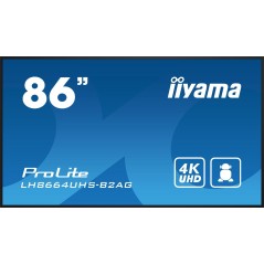 iiyama 86" LCD UHD køb billigt online shopping tilbud