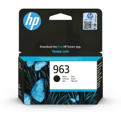 HP 963 Black Original Ink køb billigt online shopping tilbud