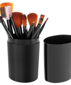 Makeup Pensel Sæt med Etui - 12 Stk. til Perfekt Makeup køb billigt online shopping tilbud