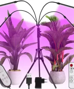 Plant Growing Lamp på Tripod  Ideel til Indendørs Planter køb billigt online shopping tilbud