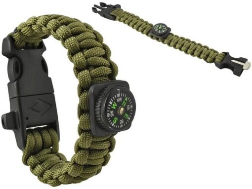 Survival Armbånd 5 i 1  Praktisk og Multifunktionelt køb billigt online shopping tilbud