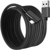 USB-A til USB Type-C Kabel 5 Meter  Hurtig Opladning og Dataoverførsel køb billigt online shopping tilbud