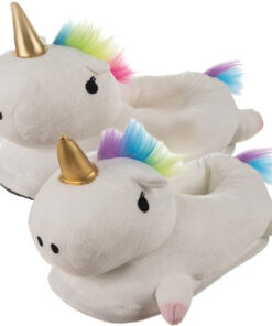 Unicorn Slippers  Bløde og Komfortable Sutsko til Hele Familien køb billigt online shopping tilbud