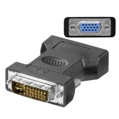 MicroConnect Adapter DVI-I 24+5 - HD15 M-F køb billigt online shopping tilbud