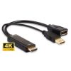 MicroConnect Adapter HDMI - Displayport M-F køb billigt online shopping tilbud