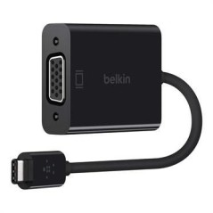 Belkin Adapter USB-C to VGA black køb billigt online shopping tilbud