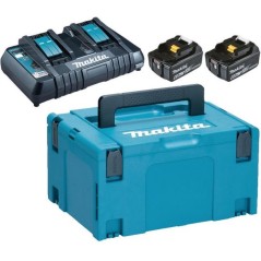 Makita Energy Kit 198077-8 2X Bl1860B Dc18Rd køb billigt online shopping tilbud