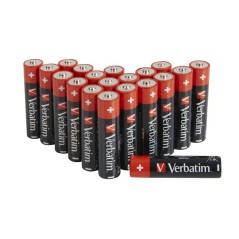 Verbatim ALKALINE BATTERY AA 20 PACK køb billigt online shopping tilbud