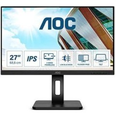 AOC 27P2Q 27 1920 x 1080 (Full HD) DVI VGA (HD-15) HDMI DisplayPort 75Hz Pivot Skærm køb billigt online shopping tilbud