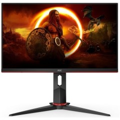 AOC Gaming 24G2ZU/BK 23.8 1920 x 1080 (Full HD) HDMI DisplayPort 240Hz Pivot Skærm køb billigt online shopping tilbud