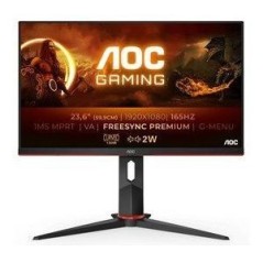 AOC Gaming C24G2AE/BK 24 1920 x 1080 (Full HD) VGA (HD-15) HDMI DisplayPort 165Hz Pivot Skærm køb billigt online shopping tilbud