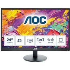 AOC M2470SWH 23.6 1920 x 1080 (Full HD) VGA (HD-15) HDMI 60Hz køb billigt online shopping tilbud