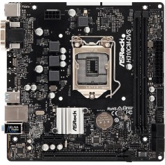 ASRock H310CM-DVS Micro-ATX LGA1151 Intel H310 køb billigt online shopping tilbud