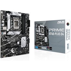 ASUS PRIME B760-PLUS D4 ATX LGA1700 sokkel Intel B760 køb billigt online shopping tilbud