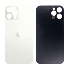 CoreParts Back Glass Cover - Silver for køb billigt online shopping tilbud