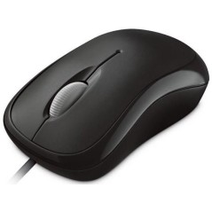 Microsoft BASIC OPTIBAL MOUSE BLACK USB køb billigt online shopping tilbud