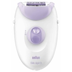 BRAUN Hvid/purpur Epilator 3170 Legs køb billigt online shopping tilbud