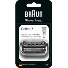 BRAUN Sølv Barberhoved 73S køb billigt online shopping tilbud