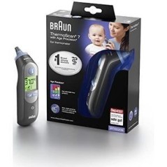 Braun ThermoScan® 7 with Age Precision® - Black køb billigt online shopping tilbud