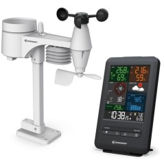 Bresser Weather Center 5-in-1 Beaufort Vejrstation Indendørs Udendørs køb billigt online shopping tilbud