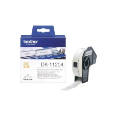 Brother DK-11204 Etiketter til flere formål 17 x 54 mm 400etikette(r) køb billigt online shopping tilbud