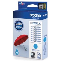 Brother LC 225XLC Cyan 1200 sider Blæk køb billigt online shopping tilbud