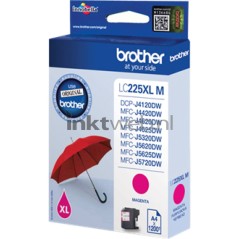 Brother LC 225XLM Magenta 1200 sider Blæk køb billigt online shopping tilbud