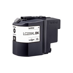 Brother LC 229XLBK Sort 2400 sider Blæk køb billigt online shopping tilbud